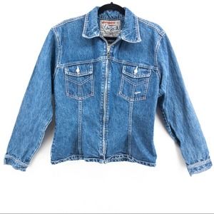 Yaga 100% Cotton Denim Jacket Women's Medium